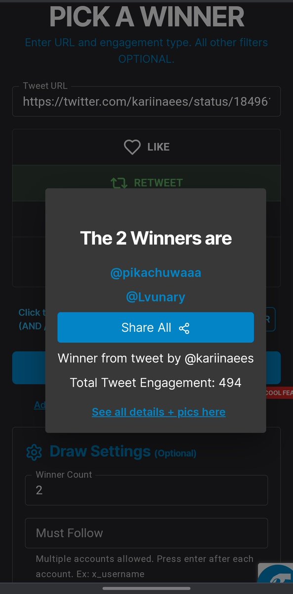 tianxiweei's tweet image. PEMENANGNYAA @pikachuwaaa DAN  @Lvunary DM AKU YAAH QRIS KALIAN SELAMATT