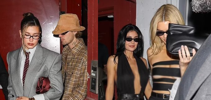 Kendall Jenner Stuns in Cut-Out Top, Kylie Wows in Bodysuit at Hailey Bieber’s Rhode Bash