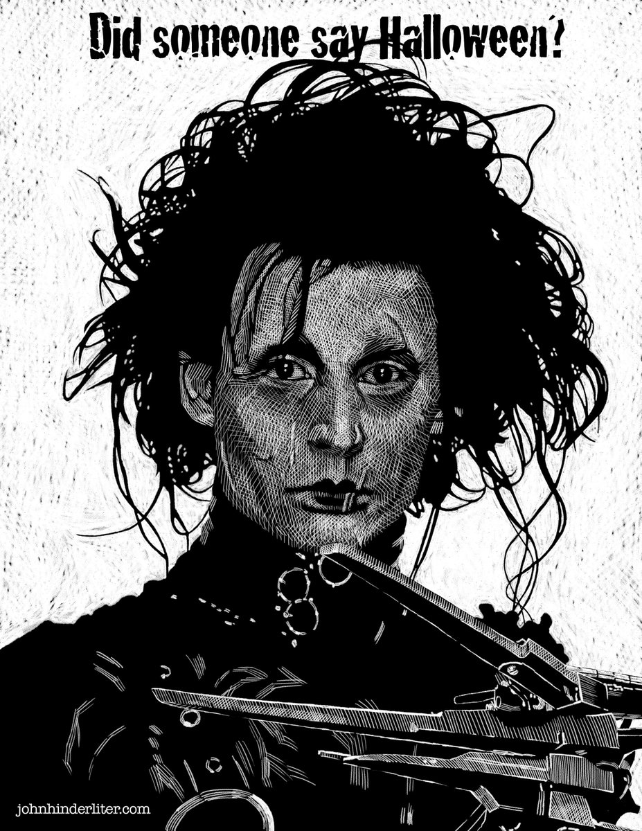 diamondjim56's tweet photo. Happy Friday! Wait, it IS Friday, right?
#illustration #drawing #scratchboard #halloween https://t.co/6Abyz0WBJE
