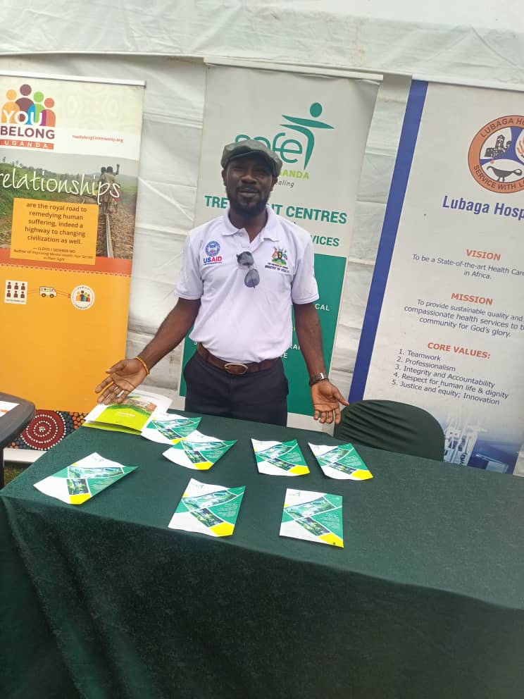 safeplacesug's tweet photo. Today, Safe places Uganda alongside other partners under the stewardship of the Ministry of Health celebrated the National Mental health Day at UBC Gardens. Prioritizing mental health at the workplaces is key for the overall health &amp; productivity of human resources.
#SafePlacesUG https://t.co/2pBye2DWHV
