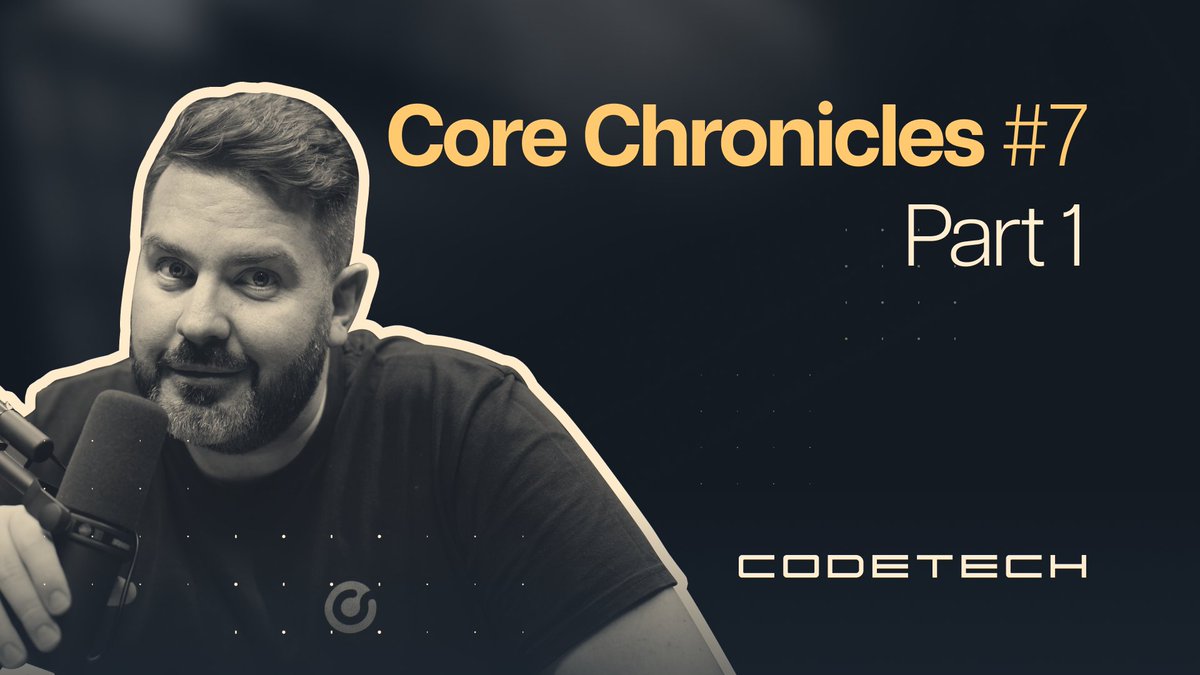 CoDeTech (@codetechcc) on Twitter photo 💯 Welcome back to The Core Chronicles! This time, we have a double episode with <a href="/OckertLoubser/">Ockert Loubser ₡ORE</a> on the mic, sharing the latest updates.
🏛 New York trip and partnerships
💾 Core ETL (aka the Marie Kondo of blockchain data)
💸 PayTo’s epic upgrade
🌆 Blockchain-powered smart 💯 Welcome back to The Core Chronicles! This time, we have a double episode with <a href="/OckertLoubser/">Ockert Loubser ₡ORE</a> on the mic, sharing the latest updates.
🏛 New York trip and partnerships
💾 Core ETL (aka the Marie Kondo of blockchain data)
💸 PayTo’s epic upgrade
🌆 Blockchain-powered smart