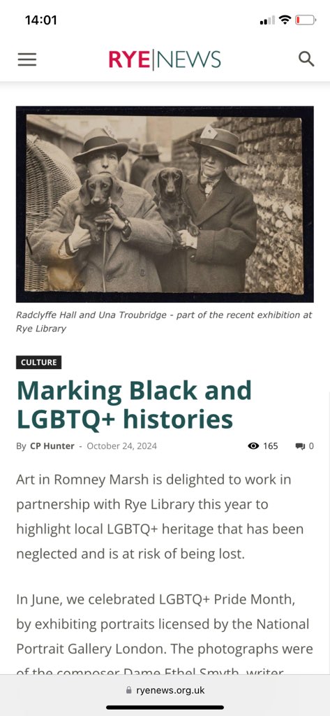 Thank you <a href="/RyeINews/">Rye News</a> 🌈🙏💚