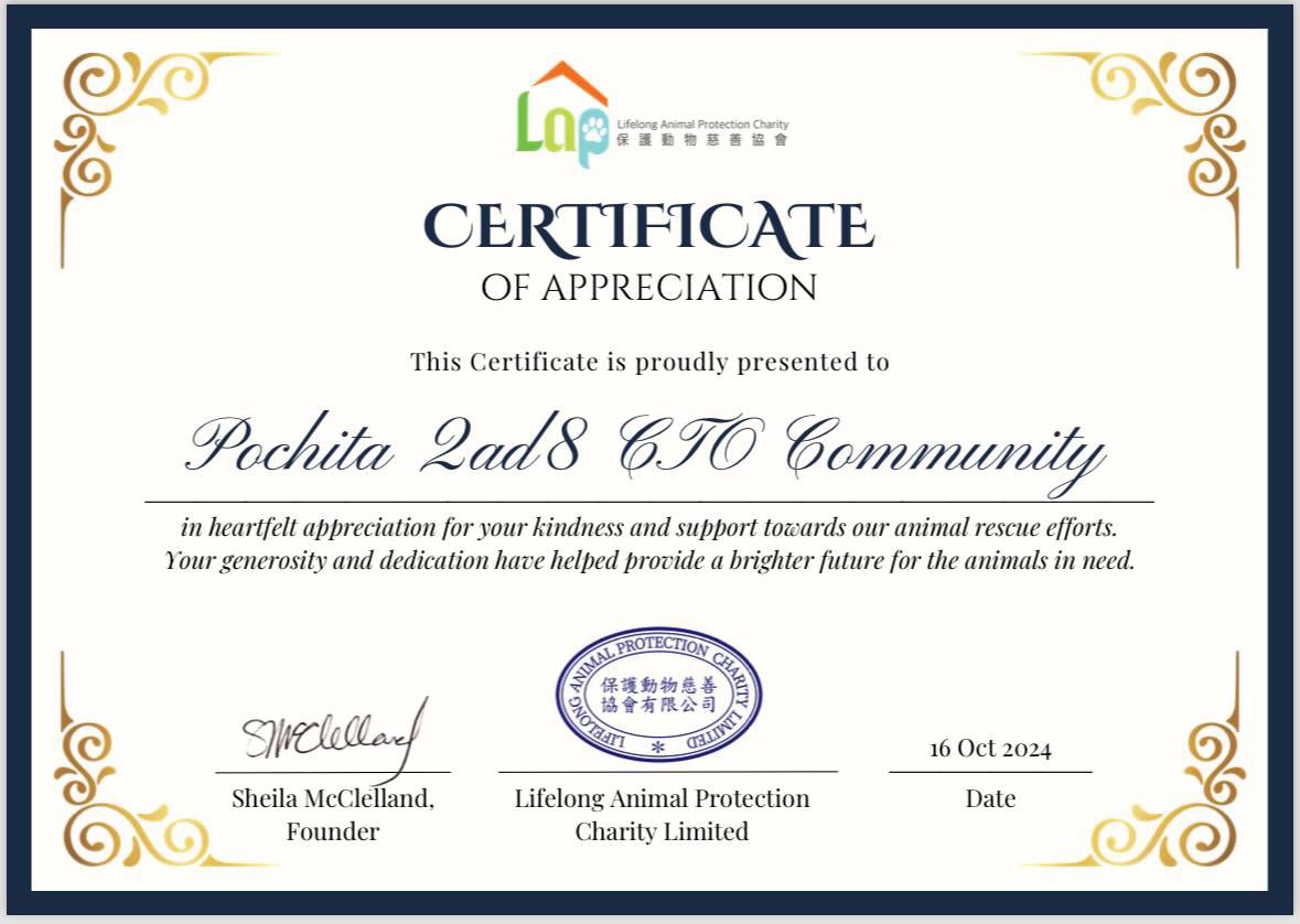 la_kikad's tweet photo. @ChadCaff I think the project is #POCHITA we have strong community and lot of things coming. If you don’t wan’t to miss it join us @PochitaCTO https://t.co/qPbjW2spX2