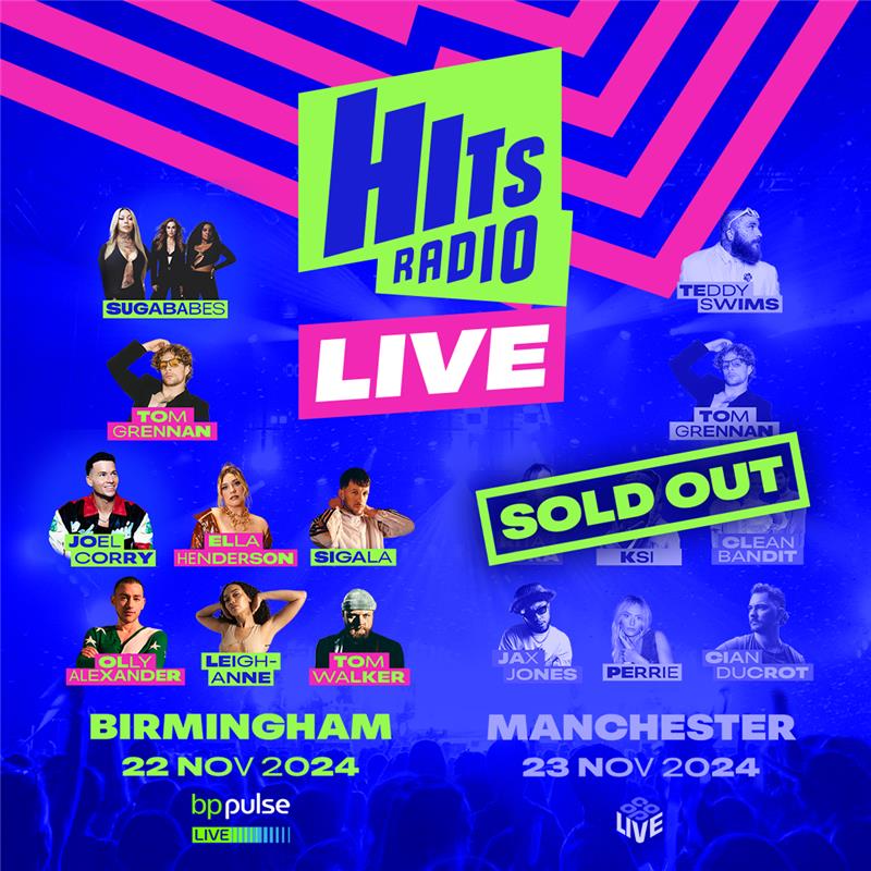 Hits Radio (@hitsradiouk) on Twitter photo #HitsRadioLive Manchester at <a href="/TheCoopLive/">Co-op Live</a> is SOLD OUT! ✨
Birmingham tickets hitsradiolive.co.uk 🎟️
🎉<a href="/Tom_Grennan/">Tom Grennan</a>
🎉<a href="/RitaOra/">Rita Ora</a>
🎉<a href="/KSI/">ksi</a>
🎉<a href="/JaxJones/">Jax Jones</a>
🎉<a href="/teddyswims/">Swimmy BoutDaCheck</a>
🎉<a href="/cleanbandit/">Clean Bandit</a>
🎉<a href="/PerrieHQ/">Perrie HQ</a>
🎉<a href="/Cian_ducrot/">Cian Ducrot</a> #HitsRadioLive Manchester at <a href="/TheCoopLive/">Co-op Live</a> is SOLD OUT! ✨
Birmingham tickets hitsradiolive.co.uk 🎟️
🎉<a href="/Tom_Grennan/">Tom Grennan</a>
🎉<a href="/RitaOra/">Rita Ora</a>
🎉<a href="/KSI/">ksi</a>
🎉<a href="/JaxJones/">Jax Jones</a>
🎉<a href="/teddyswims/">Swimmy BoutDaCheck</a>
🎉<a href="/cleanbandit/">Clean Bandit</a>
🎉<a href="/PerrieHQ/">Perrie HQ</a>
🎉<a href="/Cian_ducrot/">Cian Ducrot</a>