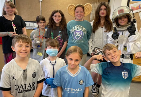 crowanschool's tweet photo. This half term, we have focused on the value of aspirational. The children thought about long term goals and the career they aspire to. We had amazing ideas including astronauts, vets, doctors, palaeontologists, artists, footballers, engineers, gamers, superheroes and many more! https://t.co/TGEO8BQRPX