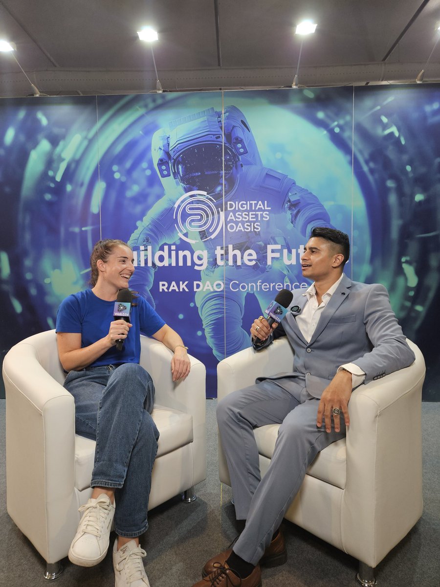 lake_lak3's tweet photo. 🌟 Our COO, @Laetitia_Lak3 is attending the RAK DAO Conference 🇦🇪, connecting with Key Leaders in the Web3 Space.

Meeting with the RAK DAO team and exploring incredible new opportunities has been truly inspiring! 🤝🔥

The conference features insightful panels, great speakers, and the presence of UAE government officials and investors—making it a fantastic choice to attend today. 👌

Stay tuned—we’ll be sharing Laetitia's interview 🎙 from the event!  

#LAK3 #RAKDAO #Blockchain #Web3 #UAE #RWA #Water