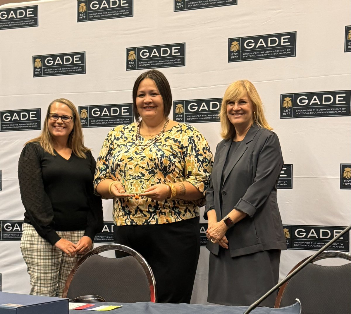 GADE Social Work (@gadesocialwork) on Twitter photo Congratulations Joanna La Torre for being awarded the 2024 Student Award for Teaching in Social Work presented at the GADE/CSWE Doctoral Networking Breakfast at #CSWE2024! Congratulations Joanna La Torre for being awarded the 2024 Student Award for Teaching in Social Work presented at the GADE/CSWE Doctoral Networking Breakfast at #CSWE2024!