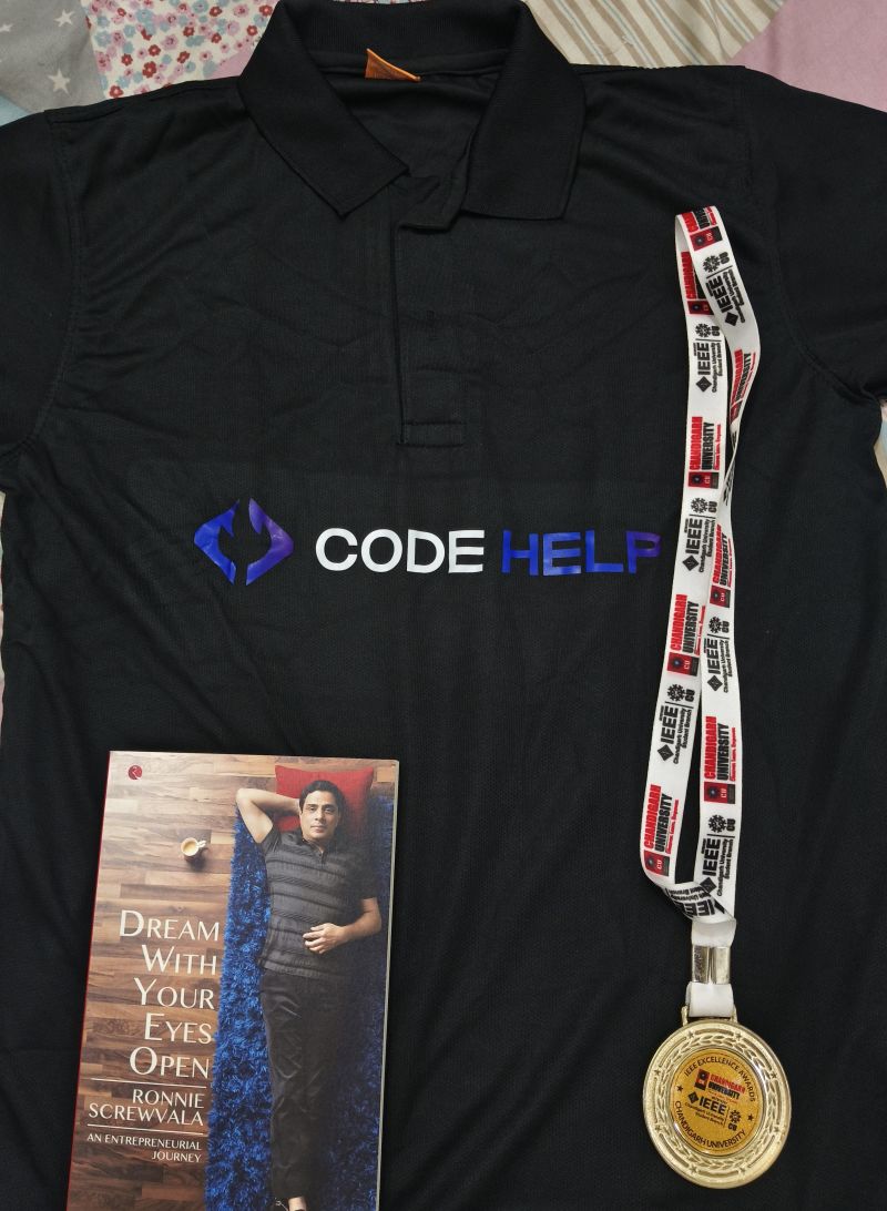 im_manash_04's tweet image. Excited to share that our team won the Code for Earth hackathon by IEEE at Chandigarh University! Honored to be recognized on IEEE Dayโan unforgettable experience! ๐๐ป๐  
#Hackathon #IEEE #CodeForEarth #Teamwork