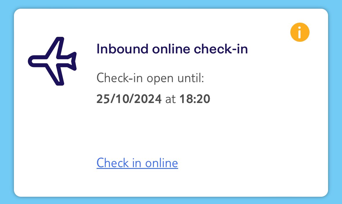 andrewjpepper's tweet photo. @TUIUK So I shouldn’t  worry about the app telling me I must check-in before 18:20 https://t.co/ZGrQbgNWWV