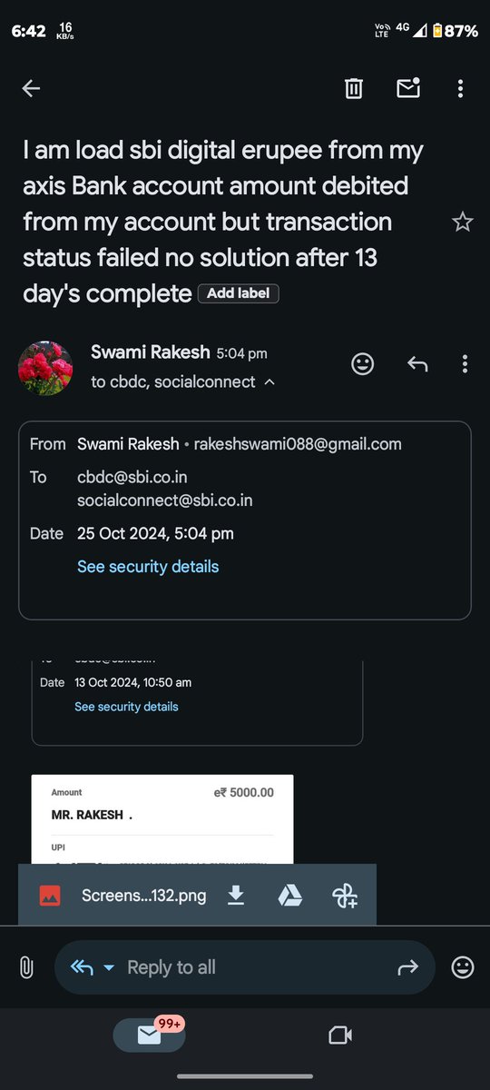SwamiRakesh8's tweet photo. @TheOfficialSBI https://t.co/4q3bmayc8j