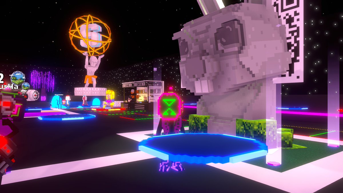 📸🐰 Snap! I just caught this Rabbit statue at the Color Catch experience <a href="/TheSandboxGame/">The Sandbox</a>. Have you seen it? Talk about larger-than-life art! 🤯 register-landings.sandbox.game/alphaseason4-s… #TheSandbox #AlphaSeason4 #AS4SocialChallenge