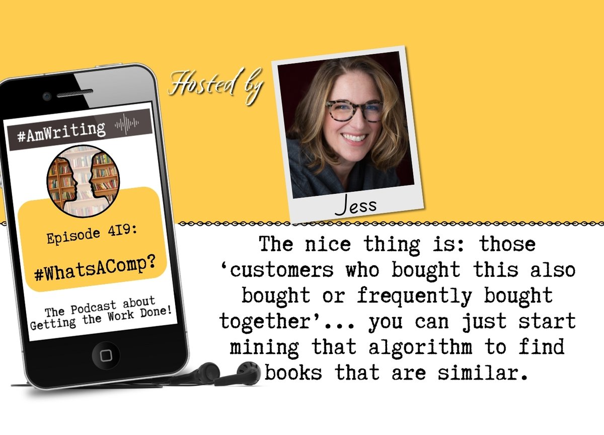 When you write a book proposal or want to talk about marketing your book, you needs "comps." What are comps, how do you find them, and which ones do you choose? I explain in this week's #AmWriting podcast! 

amwriting.substack.com/p/ep-419-whats…