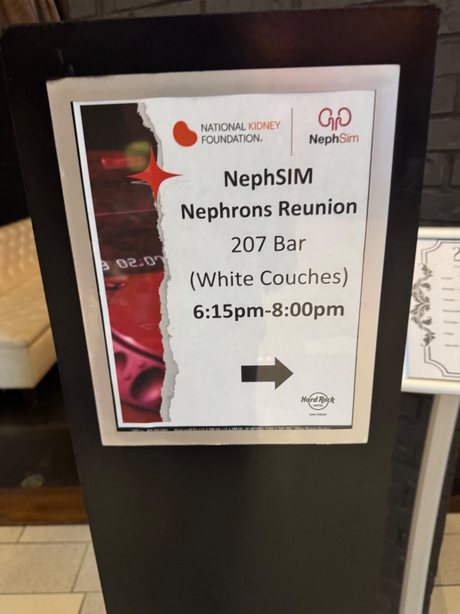 Neph_SIM's tweet image. Huge thank you to @nkf @jjoseph7 for a successful # NephSIM Nephrons #KidneyWk reunion ✅
Applications due 11/1 for the 2025 Program (for med students/residents): nephsim.com/nephsim-nephro…
Next stop: #NKFClinicals April 2025 (Boston)
