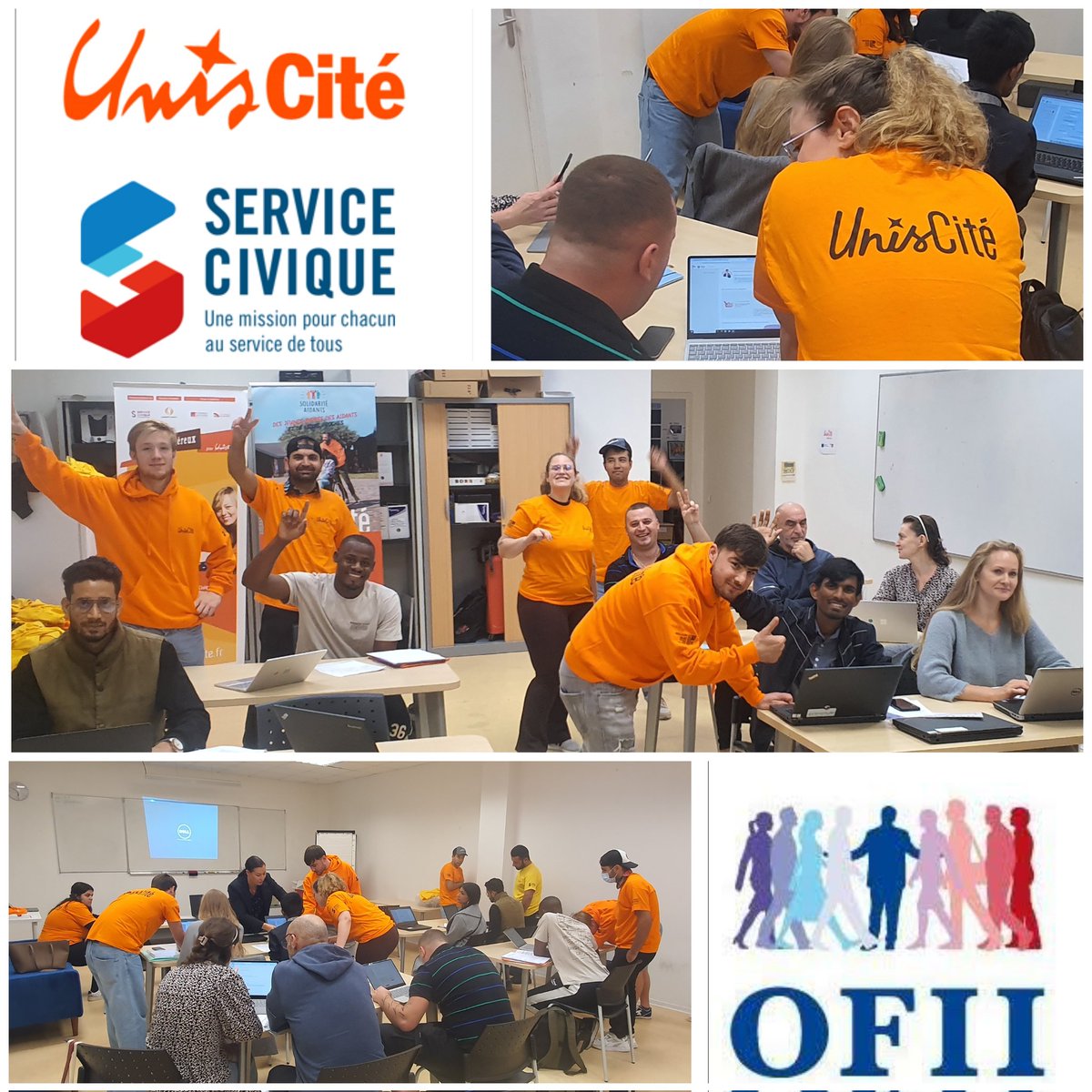 PARTENARIAT POUR L'INTÉGRATION - Aujourd'hui, c'est atelier didactique à l'inscription à <a href="/FTravail_06/">France Travail Dépt. 06</a> animé par
des <a href="/ServiceCivique/">Service Civique</a> de @uniscite Nice. Ils accompagnent la dizaine d'étrangers primo-arrivants signataires du contrat d'Intégration Républicaine orientée par <a href="/OFII_Nice/">OFII NICE</a>