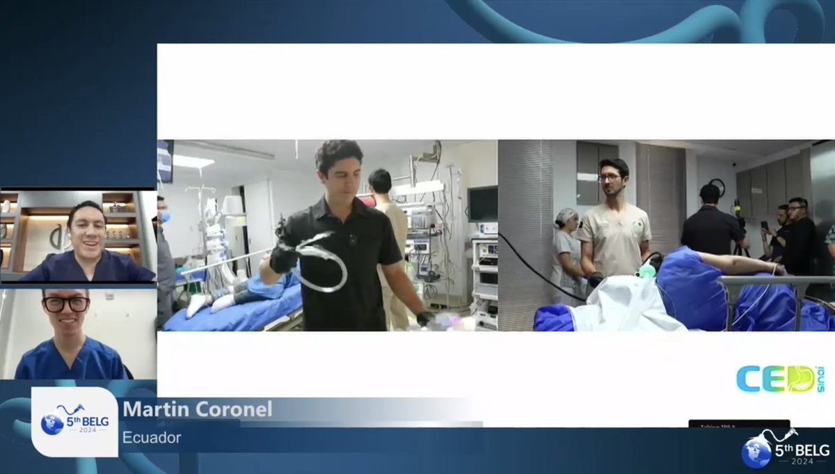 10th live case!! 

Intragastric Ballon Placement (Orbera 365). 

Martin Coronel is online now! 🇪🇨🇪🇨 

Join with us 
Free registration 
belg.tbr.com.br