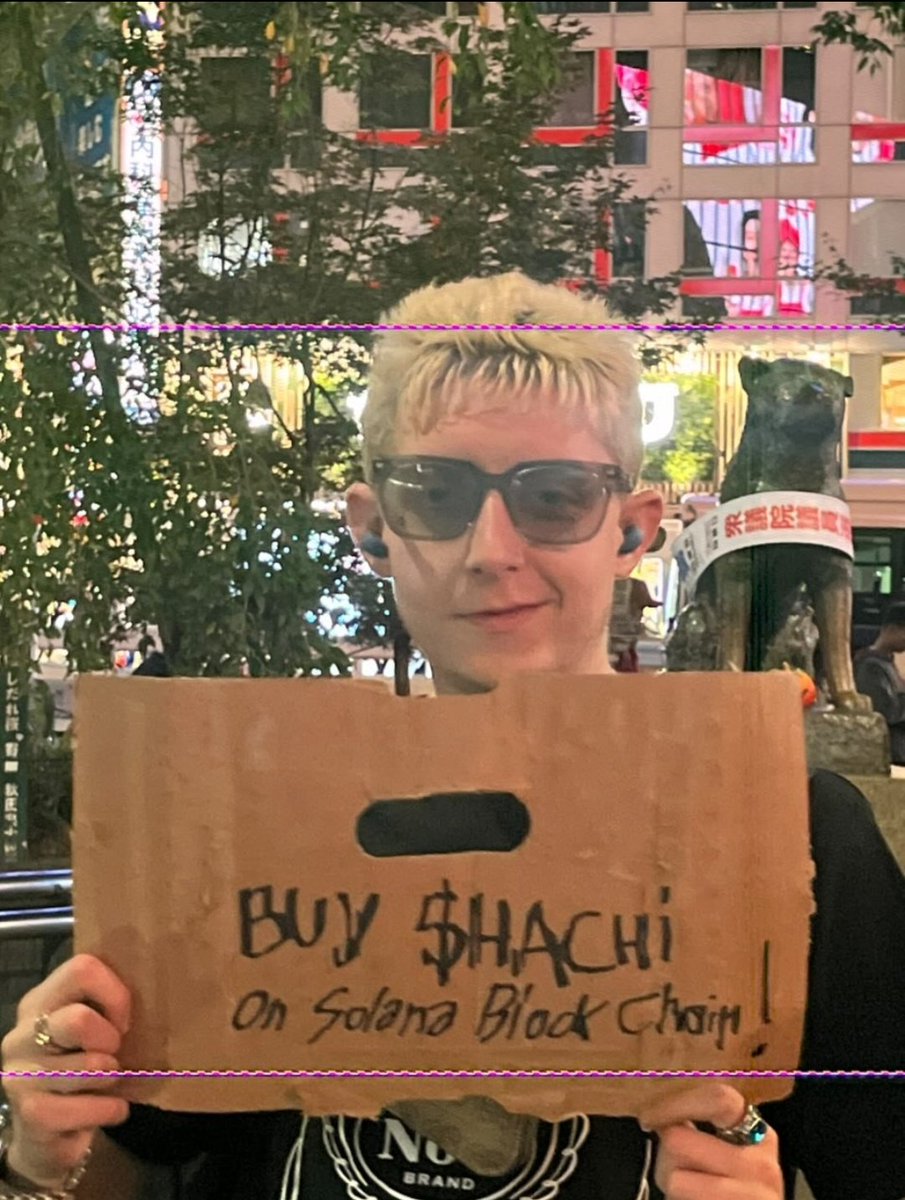 crypto_native05's tweet photo. @ChadCaff Big things coming with $HACHI! HACHIKO is the memecoin to watch. Don't miss out-follow @hachikocoinsol 🐕🔥 https://t.co/tkyjz65eU7