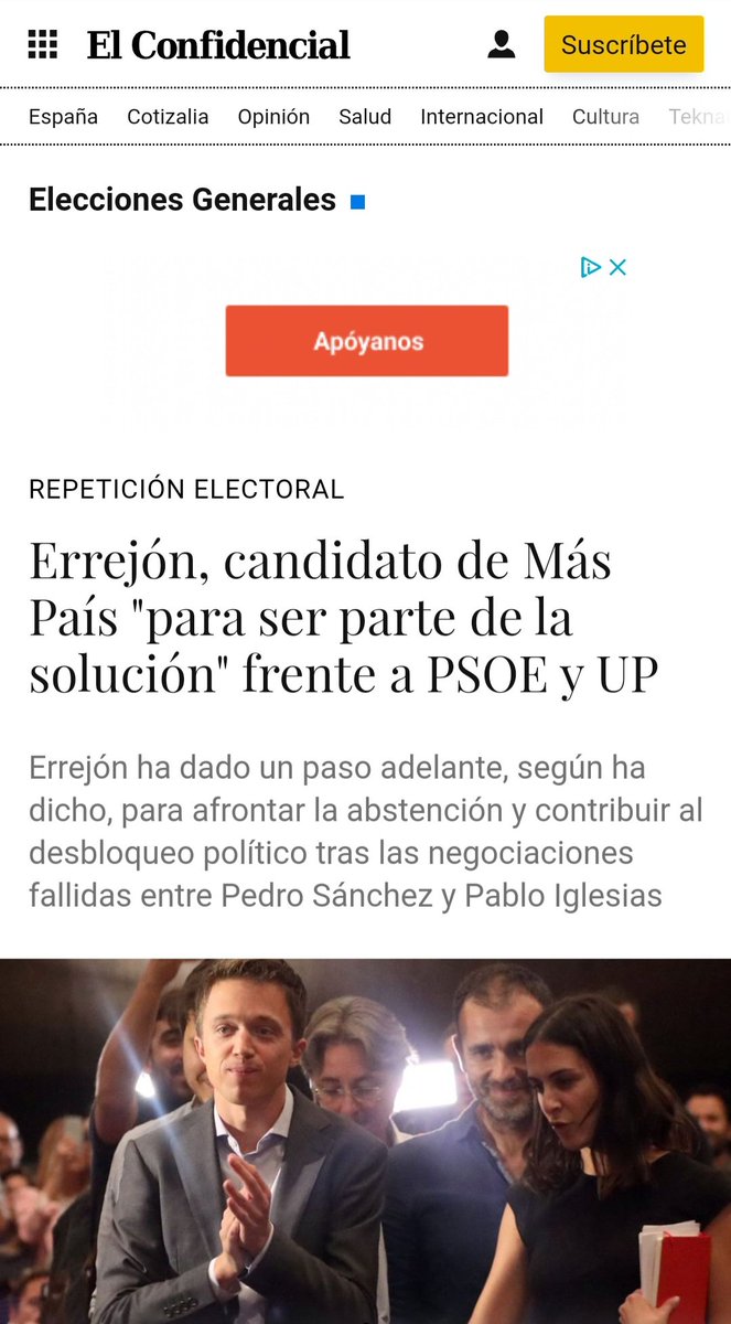 Carrington_BIO's tweet photo. Viendo que los grandes medios de propaganda intentan relacionar a Íñigo Errejón con Pablo Iglesias a toda costa, no sé qué pensará @dsegoviaatienza de poner las portadas y los espacios que esos mismos medios le dedicaron sin ningún complejo cuando pasó a ser su protegido... 😉 https://t.co/BMZdSx3Mwf