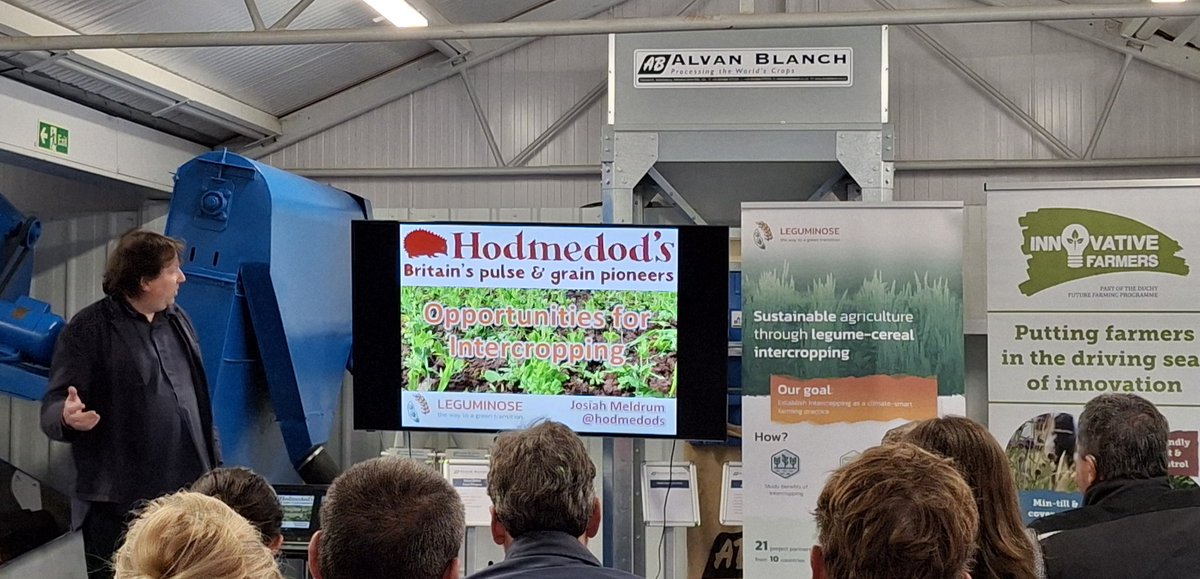 John Hammond (@prof_jhammond) on Twitter photo Great day today <a href="/alvanblanch/">Alvan Blanch</a> talking about the benefits and challenges of #intercropping with @i_uwase <a href="/jerryalford123/">Jerry Alford</a> <a href="/Hodmedods/">Hodmedod's</a> and Dougal Hosford as part of our <a href="/Leguminose_EU/">LEGUMINOSE Project</a> project🫘🌾🫘🌾🫘 Great day today <a href="/alvanblanch/">Alvan Blanch</a> talking about the benefits and challenges of #intercropping with @i_uwase <a href="/jerryalford123/">Jerry Alford</a> <a href="/Hodmedods/">Hodmedod's</a> and Dougal Hosford as part of our <a href="/Leguminose_EU/">LEGUMINOSE Project</a> project🫘🌾🫘🌾🫘