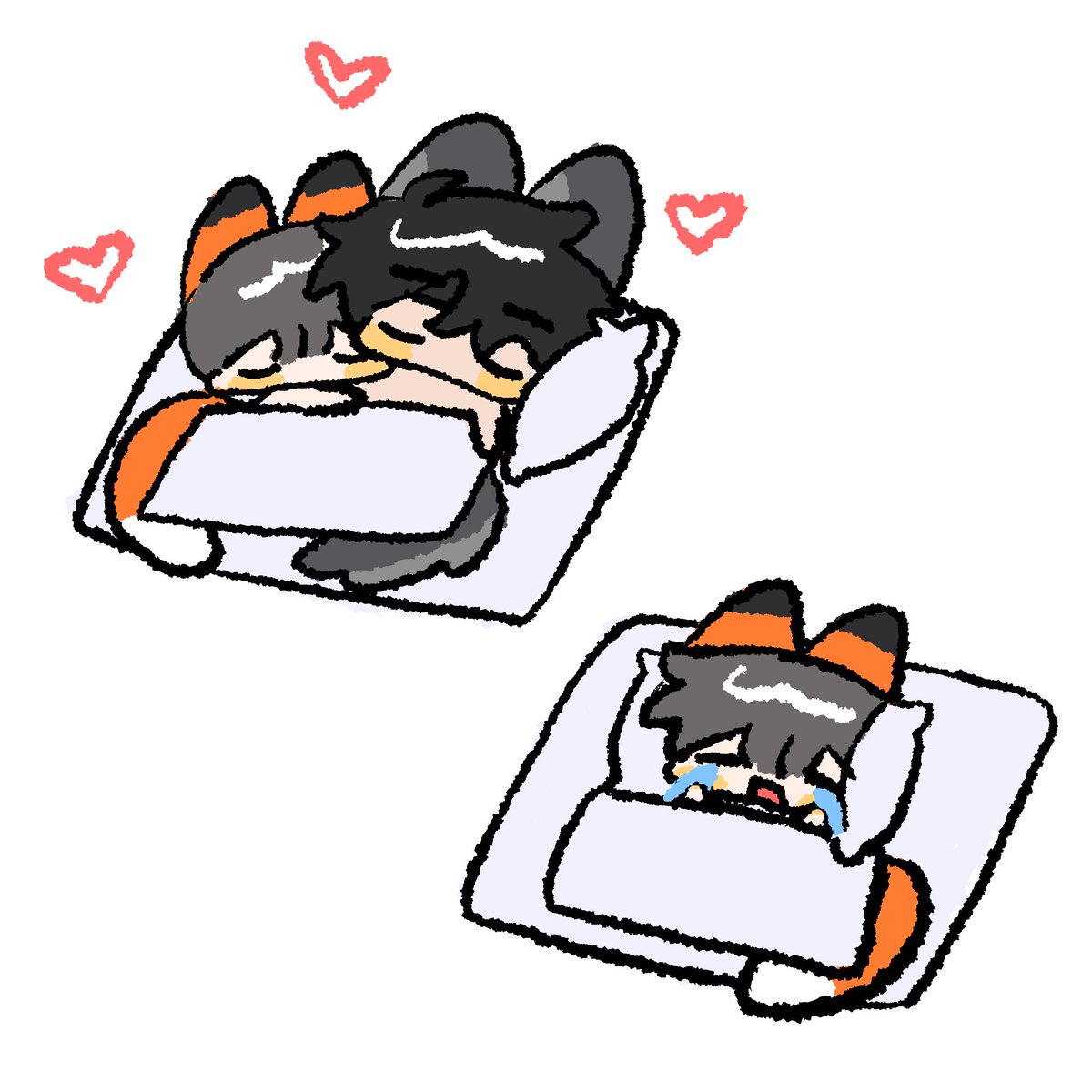 baobeisoft's tweet photo. wolfhyuk left him 💔 https://t.co/au9hTg3MLn