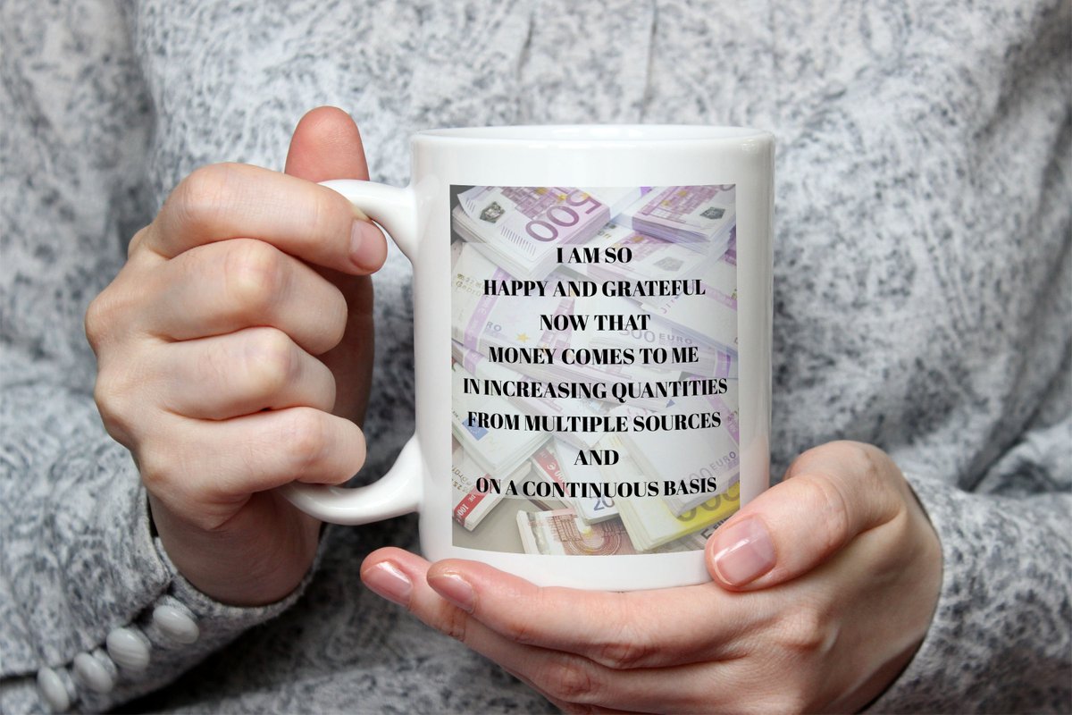jorjaclare's tweet image. Money Manifestation Coffee Mug Wealth and Abundance Affirmatio by GoodVibrationsCentre etsy.me/4dZYqY6 via @Etsy