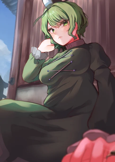 「お隣失礼します」(屠自古) #10月25日は屠自古の日 