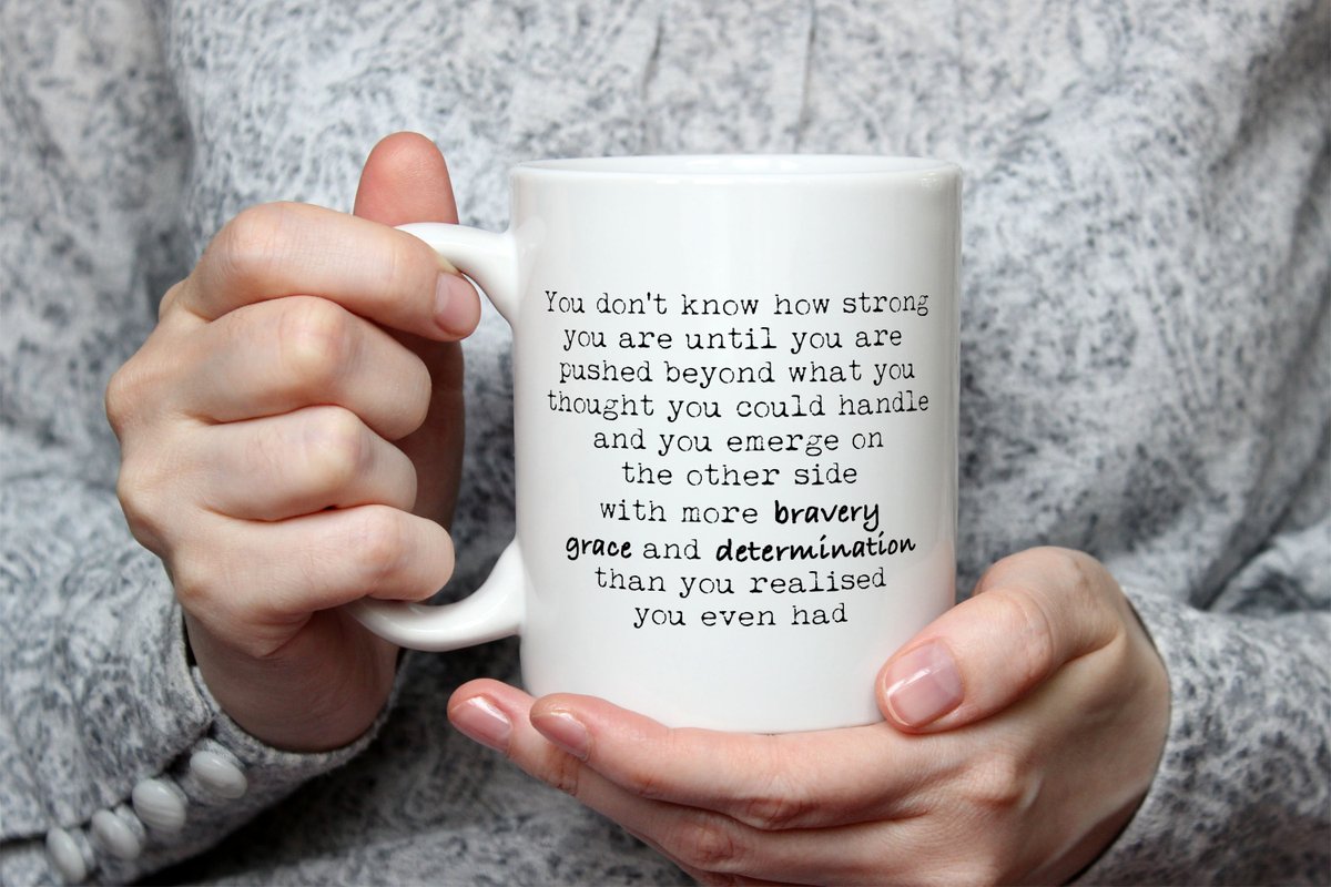 jorjaclare's tweet image. Strength and Resilience Quote Coffee Mug Inspirational Gift -  by GoodVibrationsCentre etsy.me/4dVhiaw via @Etsy