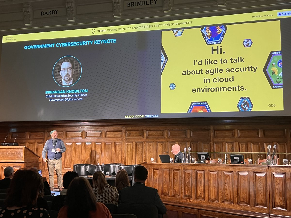 GDSTeam's tweet image. Yesterday, GDS attended the @thinkdigicon Digital Identity and Cybersecurity conference!

A big thank you to our presenters and attendees. 👏

#ThinkDigid #ThinkCyberSec