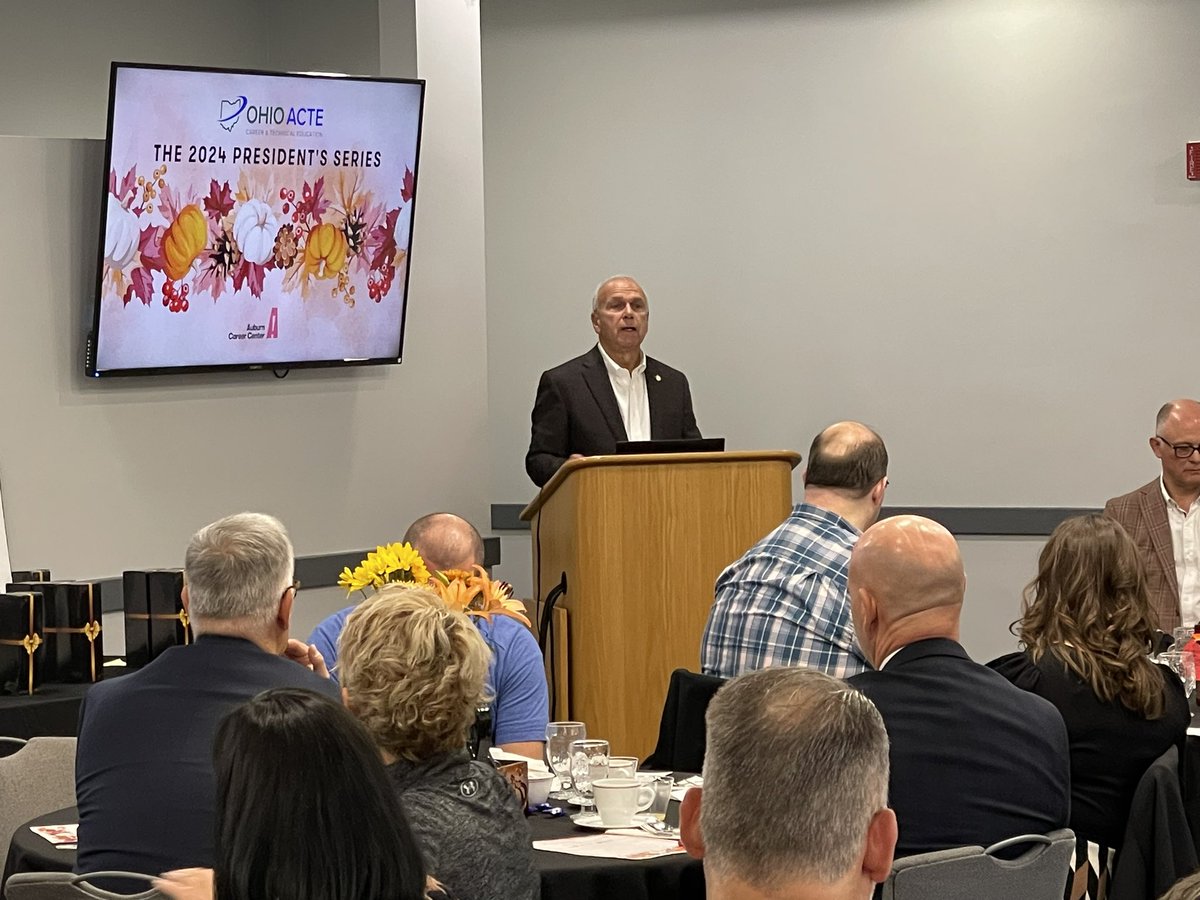 #Auburncc is hosting the <a href="/OhioACTE/">Ohio ACTE</a> President’s Series. This is a day filled with collaboration and innovative ways to lead career-tech education in Ohio.
#auburncc #ohioACTE #careertechohio