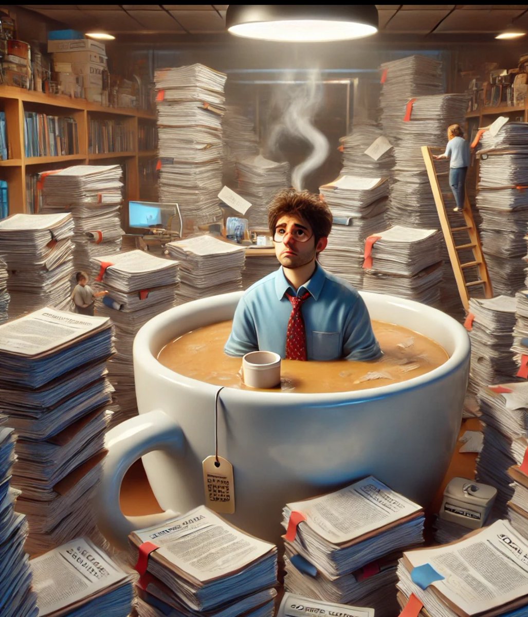 Patricia Huber, LCSWR π¨βπ©βπ§βπ¦ππΊπ»πΎ (@pattylcsw) on Twitter photo Happy Friday #SocialWorkAiArt here is the #DALLE3 interpretation of a social worker surrounded by reference articles, saved by coffee. <a href="/socworkpodcast/">Jonathan Singer ποΈ</a> <a href="/njsmyth/">Nancy J. Smyth, PhD, LCSW</a> <a href="/TheGinaGi/">Dr. Gina (She/Her) Gi ππΎ</a> <a href="/igraywill/">Ian G. Williams</a> Happy Friday #SocialWorkAiArt here is the #DALLE3 interpretation of a social worker surrounded by reference articles, saved by coffee. <a href="/socworkpodcast/">Jonathan Singer ποΈ</a> <a href="/njsmyth/">Nancy J. Smyth, PhD, LCSW</a> <a href="/TheGinaGi/">Dr. Gina (She/Her) Gi ππΎ</a> <a href="/igraywill/">Ian G. Williams</a>
