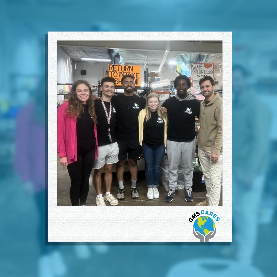 Employees from GMS’ Kansas City office spent their day with ScrapsKC, sorting through a variety of donations that will be given to teachers in need. ♻️

👉 Read more about ScrapsKC and the volunteer event here: bit.ly/4hguuJM