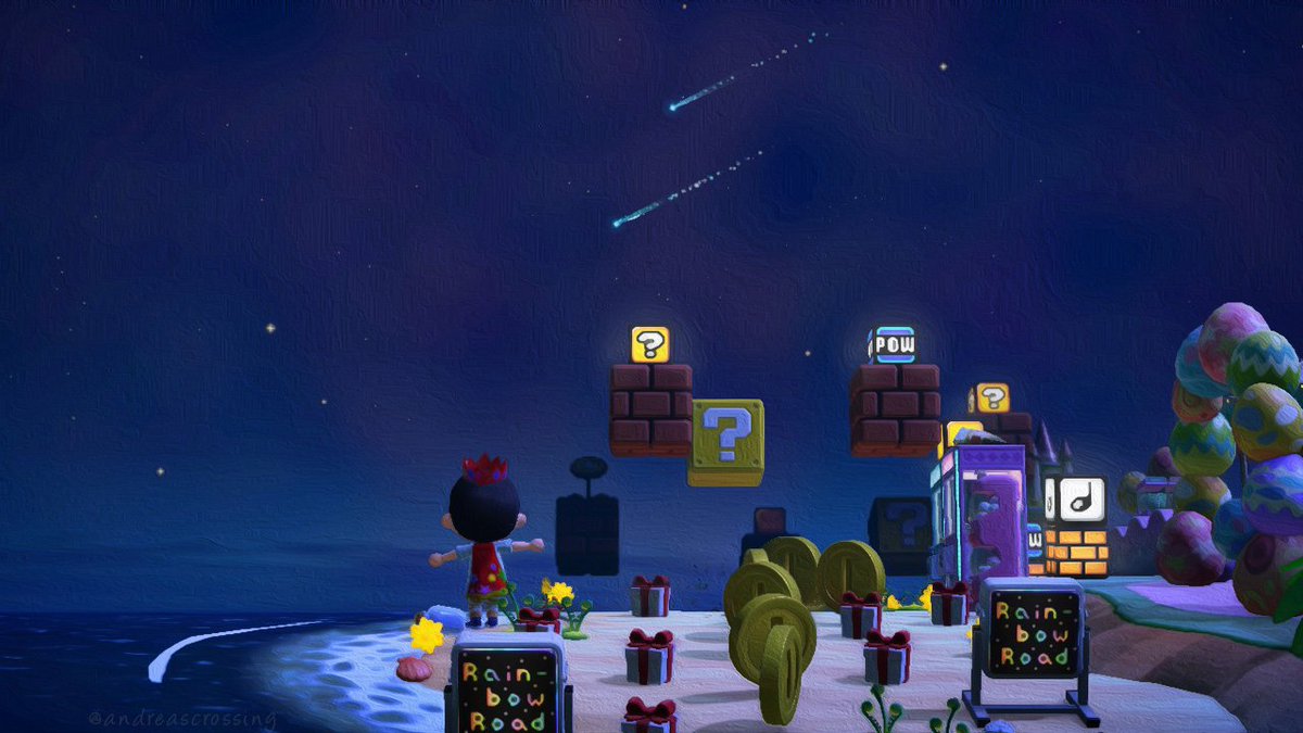 AndreasCrossin9's tweet photo. My Mario star path!! I don't remember the last time I played #SuperMario. 😅 #ACNH has been my one and only for the last 2 years 🥰 https://t.co/tkiNIvkrAP