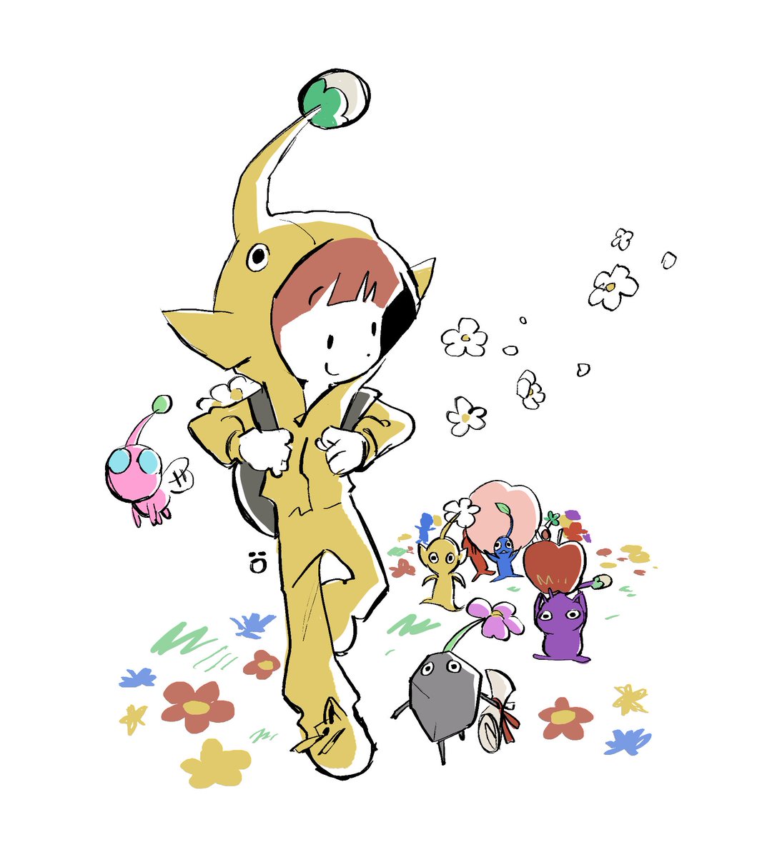 제 최애 피크민은 바위피크민