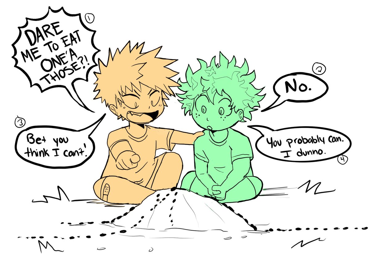 art based on a convo i had when i was a first grader #bkdk #dkbk