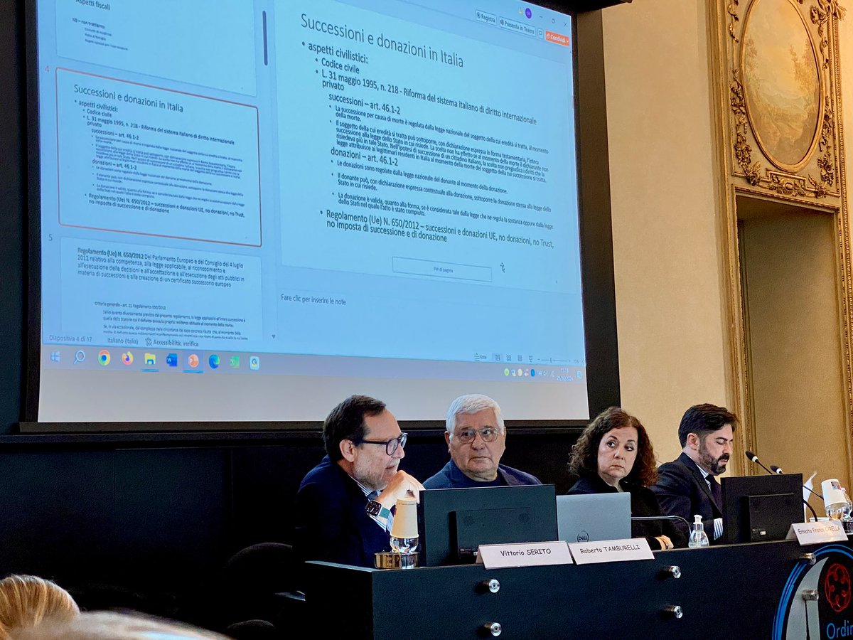 ArcAuditeurs's tweet photo. 📄🇮🇹 🇪🇸 🇫🇷 Focus #ImpostaDiSuccessione: un tema cruciale per la pianificazione patrimoniale e la gestione dei passaggi generazionali. 

#33CongressoAMA #fiscalità #successione #finanza https://t.co/Wi1JIsdUCh