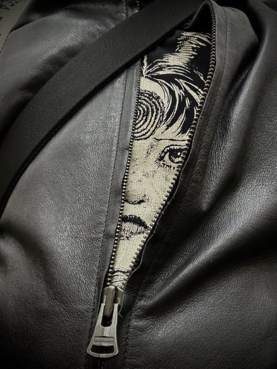 Gotten pretty cool, so a leather jacket.