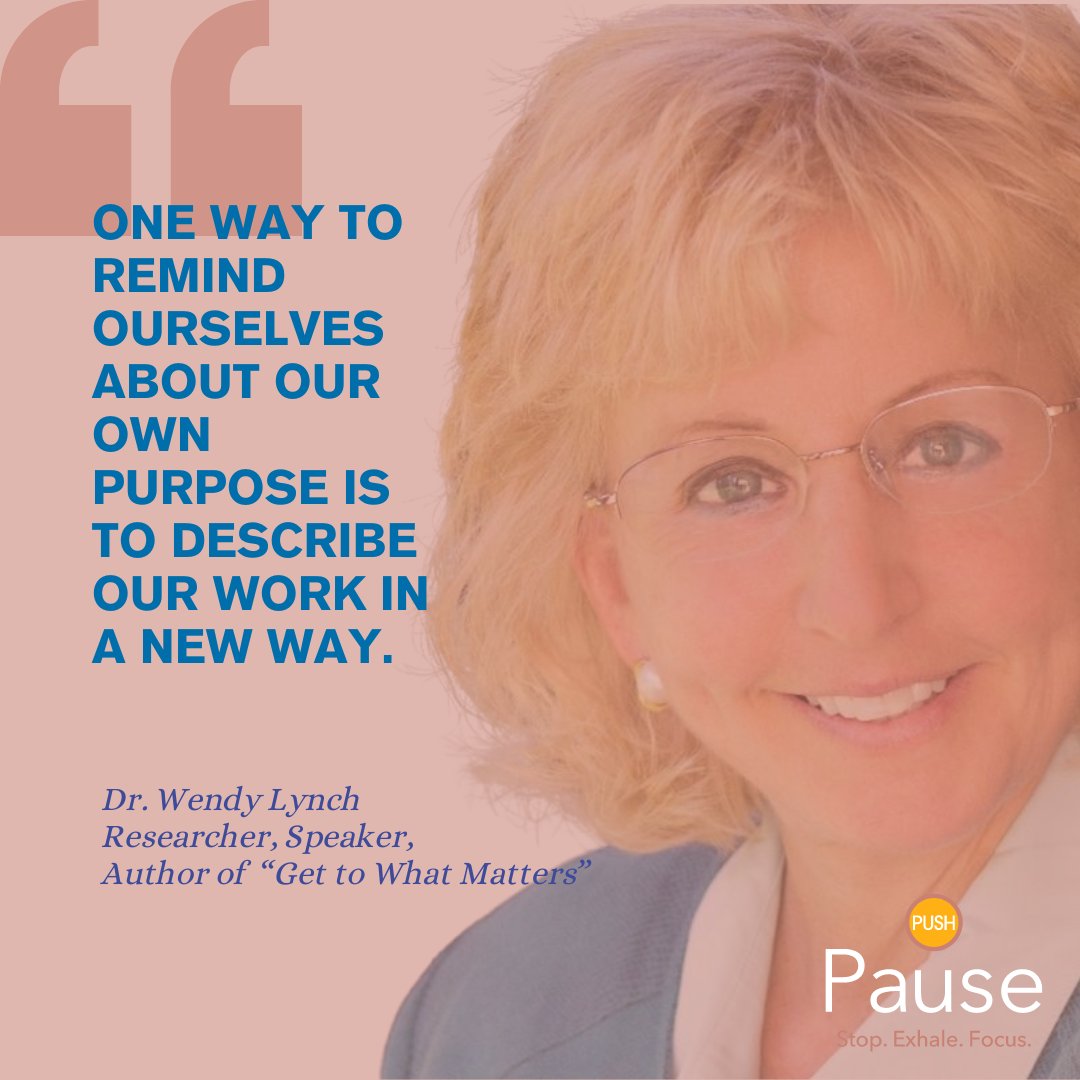 your_commission's tweet image. On Fridays we encourage you to Push Pause.  Follow this season as we launch the 'Best of Push Pause". In this episode, Wendy Lynch reminds us of the importance of recognizing our purpose by looking at things from a fresh perspective. Watch now! #PushPause
ow.ly/fzWz50TK3Ak