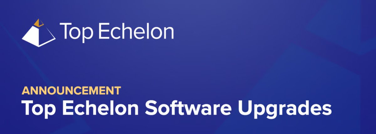 TopEchelon's tweet image. &quot;The Latest Updates and Upgrades to the Top Echelon Software&quot; . . . Top Echelon Software announces recent updates and upgrades to both its #recruiting software system and its split placement network software.

ow.ly/mFu950TRTj5

#RecruitingSoftware #RecruiterSoftware #ATS
