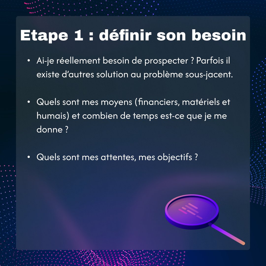 Techtrust_'s tweet image. 🚀 Améliorez votre stratégie de prospection dès aujourd’hui ! Un plan de prospection efficace est essentiel pour atteindre ces objectifs.
#Prospection #StratégieCommerciale #PlanDeProspection