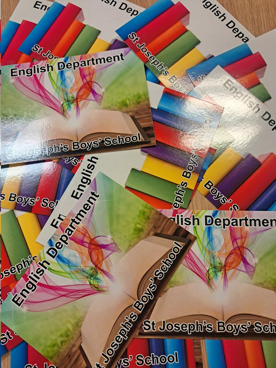 English Department (@eng_stjosephs) on Twitter photo Lots of worthy reward postcards have been posted today in recognition of the wonderful work ethic and effort we have witnessed throughout the first half-term.
Well done boys 👏
<a href="/StJosephsDerry/">Principal St Joseph's Boys' School</a>
#takingboysseriously
#achievementforall Lots of worthy reward postcards have been posted today in recognition of the wonderful work ethic and effort we have witnessed throughout the first half-term.
Well done boys 👏
<a href="/StJosephsDerry/">Principal St Joseph's Boys' School</a>
#takingboysseriously
#achievementforall