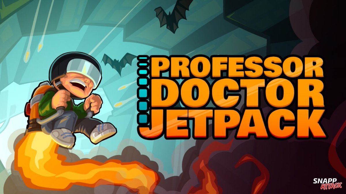 snappzillagames's tweet photo. Recently released #pixelart physics-based game, Professor Doctor Jetpack iOS #SNAPPReview!
https://t.co/QsdCpEVFaW

#mobilegame #indiegame #indiedev #mobilegaming #videogames #gaming #iosgame #ios https://t.co/vq7XwQA8dB
