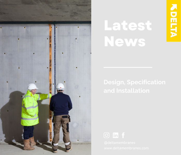 DELTA MEMBRANES - Structural Waterproofing tweet media