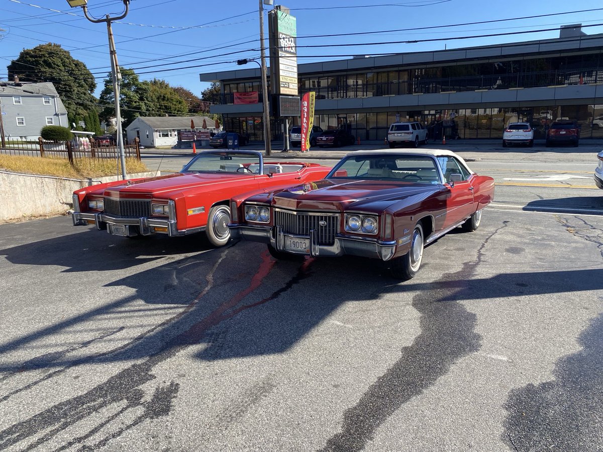 LeeRose190's tweet photo. Classic 76 &amp; 72 eldorado’s! https://t.co/LnmcAsFq0X