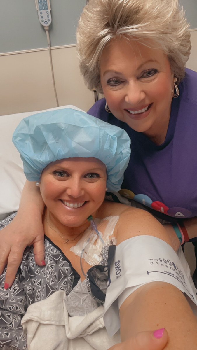 alise757's tweet photo. Another procedure today!🙏 They told me I had two years to live &amp; here we are… still fighting, still living!🩵🙌 #CancerFighter https://t.co/ZcLKA84I9u