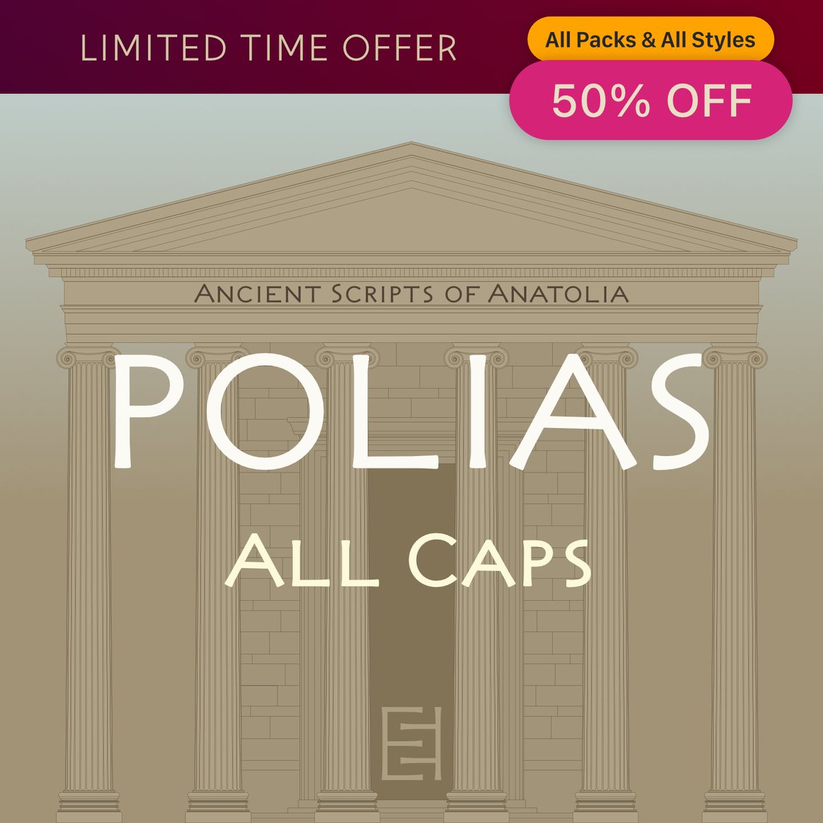 Esintype's tweet photo. Polias fonts &amp; bundles are half off for a limited time⚡️

Learn more about @MyFonts 👉 https://t.co/pJRcO9SMYM

#Typography #Design #Branding #Graphics #Font #Typeface https://t.co/sC1rptMJMv