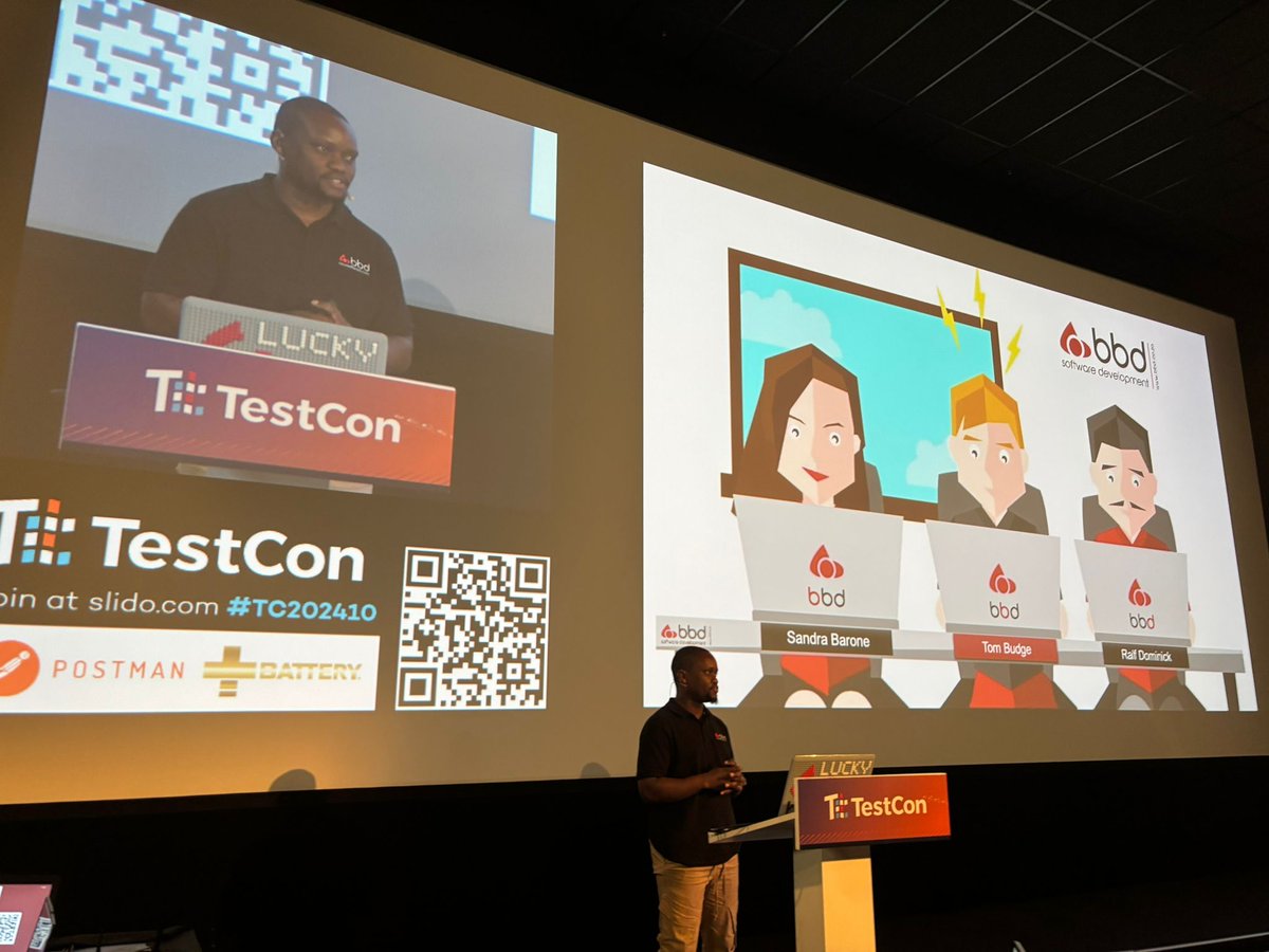 BBD (@bbdsoftware) on Twitter photo BBD's @luckynkosi took to the <a href="/TestConEurope/">TestCon Europe</a> stage this week with his talk A11y Beyond the Theory: Integrating Accessibility Testing into your Workflow 👏 TestCon is Europe's biggest software testing & QA conference for professionals and was held in Lithuania this year BBD's @luckynkosi took to the <a href="/TestConEurope/">TestCon Europe</a> stage this week with his talk A11y Beyond the Theory: Integrating Accessibility Testing into your Workflow 👏 TestCon is Europe's biggest software testing & QA conference for professionals and was held in Lithuania this year