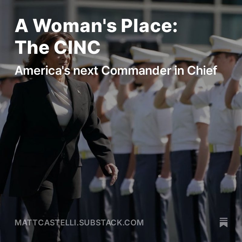 CastelliMatt's tweet photo. “It’s time to turn the page on the archaic, sexist belief system that produced the phrase “a woman’s place is in the kitchen” instead of the office, the boardroom, or the Situation Room.”
https://t.co/8IA2T4RmoD https://t.co/6jvFn23Bry