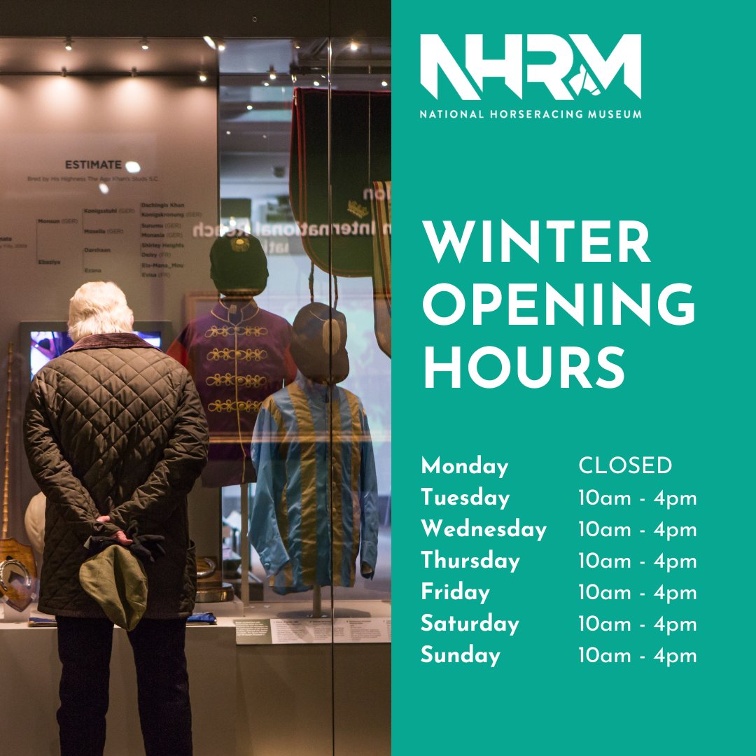 As we head into the last week of October, we'd like to remind our visitors that from Friday 1st November, we'll be reverting to our winter opening hours of 10am - 4pm.

We'll also be reducing our Behind the Scenes Tour to one tour a day, which will take place at 1.30pm.