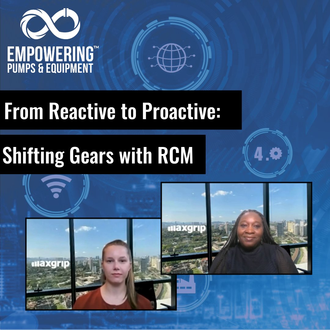 EmpoweringPumps's tweet image. Why wait for breakdowns when you can be ahead of the game? Learn how RCM can turn reactive maintenance into proactive savings, and get inspired by a $2.35M success story in our MaxGrip webinar. Watch on-demand: empoweringpumps.com/maxgrip-from-r… #RCM #ProactiveMaintenance #MaxGrip…