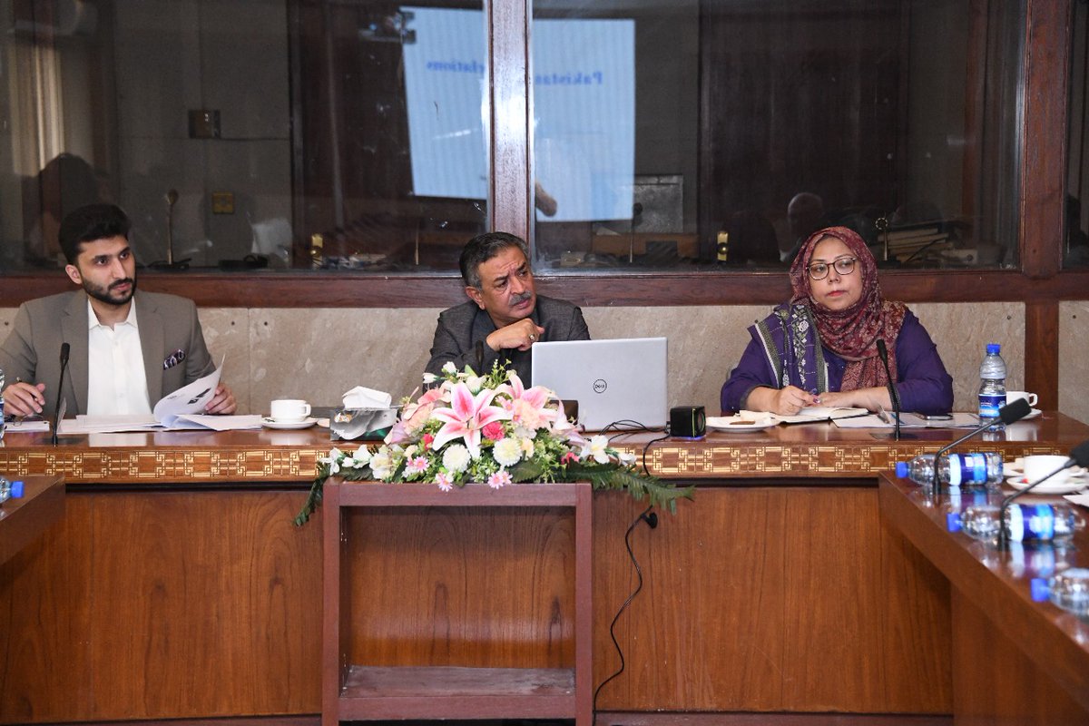 NA_Committees's tweet photo. Pakistan - Ethiopia+Eritrea Parliamentary Friendship Group (PFG)convened its first meeting today,featuring briefing session from Ministries of Foreign Affairs &amp; Commerce aimed to enhance Parliamentary understanding &amp; oversight of bilateral relations, trade &amp; economic cooperation. https://t.co/cEpVKkB45X