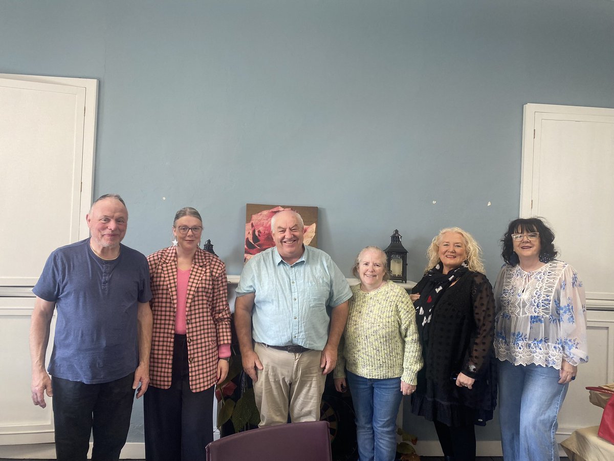 Did you hear we are making a book with our “Story Telling Group” 

We are all excited!

We are working with local artist William Crowley 

The funding for this project is from Bon Secours Hospital Cork 

The plan to launch in St. Peter's Cork on Feb 28th 2025 so we are busy bees